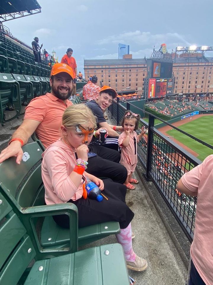 Oriole Park at Camden Yards upper deck bought out by Autumn Lake